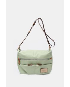Женская сумка через плечо Summer Song из переработанных материалов зеленого цвета Abbacino, зеленый