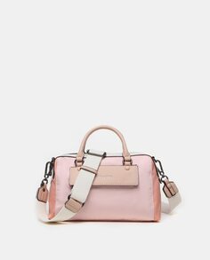 Женская сумка через плечо Summer Song из переработанной ткани розового цвета Abbacino, розовый