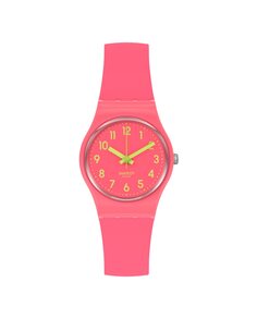 Назад к часам biko roose с розовым силиконовым ремешком Swatch, розовый