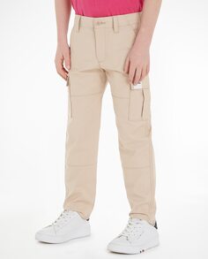 Узкие брюки-карго для мальчика Tommy Hilfiger