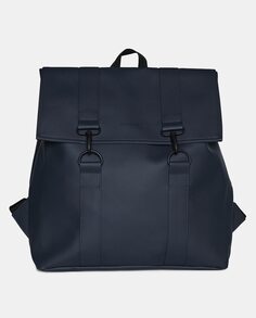 Темно-синий водостойкий рюкзак-сумка Msn Rains, темно-синий
