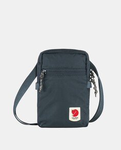 Маленькая темно-синяя сумка через плечо с карманом и молнией из переработанного нейлона High Coast Fjällräven, темно-синий Fjallraven