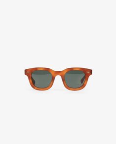 Оранжевые квадратные мужские солнцезащитные очки Scalpers, оранжевый