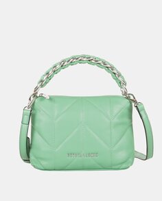 Многопозиционная сумка через плечо с цепочкой и молнией мятного цвета Devota &amp; Lomba, зеленый