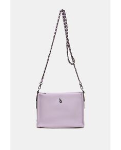 Женская атласная сумка через плечо Summer Song из переработанных материалов фиолетового цвета Abbacino, фиолетовый