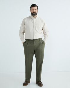 Мужские базовые спортивные брюки традиционного кроя, сложенные вдвое Emidio Tucci