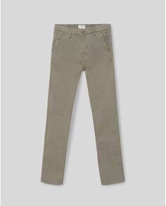 Однотонные брюки чиносы узкого кроя для мальчиков Silbon