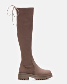 Коричневые женские ботинки на молнии Xti, коричневый