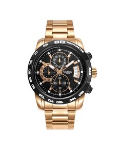 Мужские часы Heat Chronograph Steel, золото, IP Viceroy, золотой