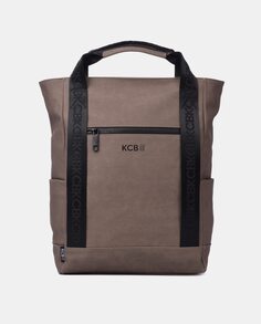 Большой коричневый рюкзак с отделением для планшета Kcb, коричневый
