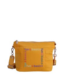 Женская сумка через плечо Josefina горчичного цвета на молнии Fun &amp; Basics, горчичный