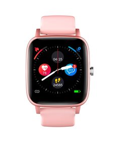 Умные часы Queensboro RAS10203 с функциями здоровья и уведомлениями Radiant, розовый