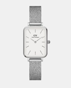 Quadro DW00100438 стальные женские часы Daniel Wellington, серебро