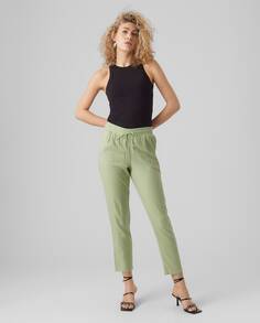 Женские спортивные брюки с эластичной талией Vero Moda, светло-зеленый