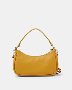 Маленькая желтая сумка через плечо багета Esprit, желтый