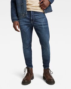 Мужские зауженные джинсы D-Staq 3D с карманами G-Star Raw, синий