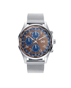 Многофункциональные стальные мужские часы Mission hm7126-47 Mark Maddox, серебро
