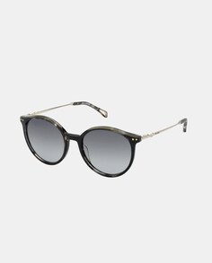 Серые женские солнцезащитные очки Pantos с металлическими дужками Zadig &amp; Voltaire, серый
