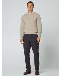 Обычные мужские брюки с пятью карманами темно-серого цвета Hackett, темно-серый