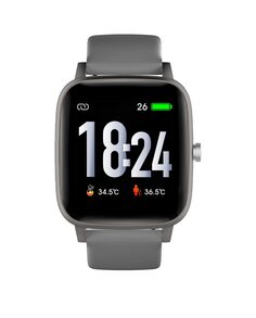 Умные часы Queensboro RAS10202 с функциями здоровья и уведомлениями Radiant, серый