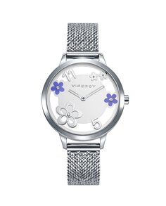 Женские часы Viceroy Kiss из стали с миланской сеткой Viceroy, серебро