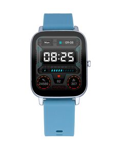 Умные часы Palm Beach RAS10304 с функциями здоровья и уведомлениями Radiant, синий