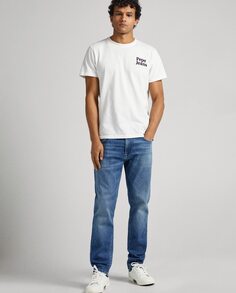 Синие мужские джинсы Regular Stanley Pepe Jeans, синий