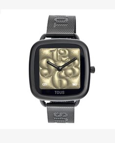 Умные часы D-Connec со стальным браслетом с черным IP-адресом Tous, черный