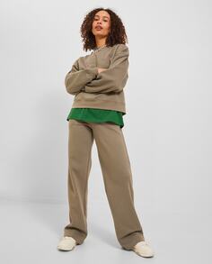 Женские прямые спортивные брюки Jack &amp; Jones, светло-коричневый