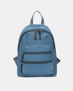 Средний синий рюкзак с двойным передним карманом Robert Pietri, синий