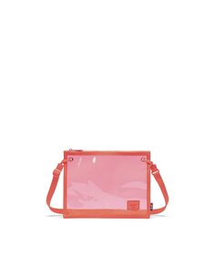 Женская сумка через плечо из ПВХ розового цвета на молнии Herschel, розовый