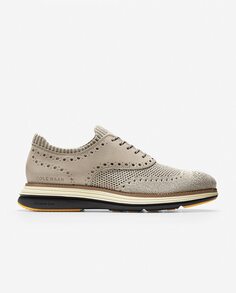 Зеленые мужские туфли на шнуровке с амортизацией Cole Haan, зеленый