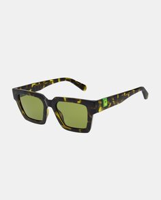 Квадратные мужские солнцезащитные очки в Гаване Benetton, темно коричневый