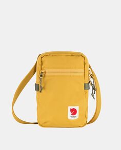 Маленькая сумка через плечо High Coast из переработанного нейлона цвета охры с застежкой-молнией Fjällräven, желтый Fjallraven