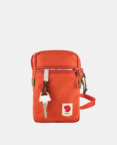 Маленькая красная сумка через плечо с карманом и молнией из переработанного нейлона High Coast Fjällräven, красный Fjallraven