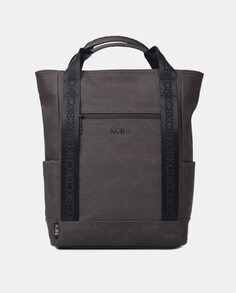 Большой черный рюкзак с отделением для планшета Kcb, черный
