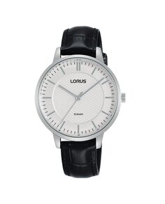 Женские часы Woman RG277TX9 из кожи и черного ремешка Lorus, черный