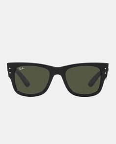 Черные квадратные солнцезащитные очки унисекс Ray-Ban, черный