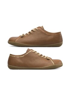Мужские туфли на шнуровке из коричневой кожи Camper, коричневый