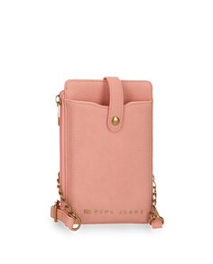 Розовая женская сумка через плечо Diane с боковым кошельком Pepe Jeans, розовый