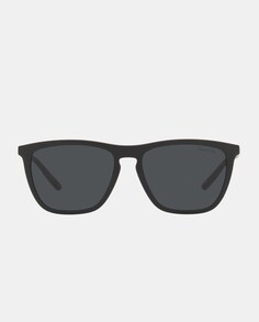 Черные квадратные солнцезащитные очки с тонкими дужками Arnette, черный