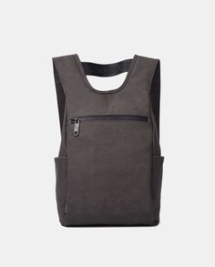 Средний рюкзак с защитой от краж и передним карманом черного цвета Kcb, черный