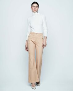 Женские брюки-клеш с металлическими пуговицами &amp; Me Unlimited