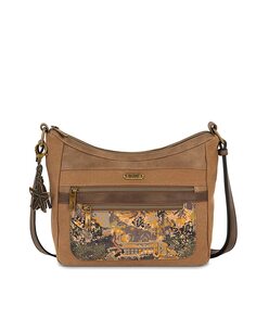 Женская сумка через плечо Florencia коричневого цвета SKPAT, коричневый