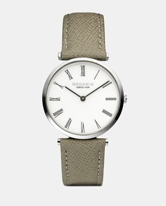 Lugano R14003 бежевые кожаные женские часы Rodania, бежевый