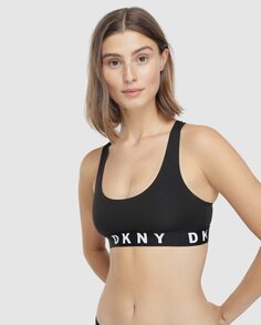 Бюстгальтер Boyfriend Group черного цвета DKNY, черный