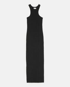 Женское длинное платье без рукавов Noisy May, черный