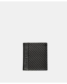 Мужской кошелек с портмоне С RFID из черной кожи Bugatti, черный
