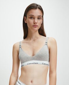 Бюстгальтер для беременных без косточек Calvin Klein, серый