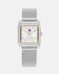 Женские часы Toni 1782608 со стальной сеткой Tommy Hilfiger, серебро